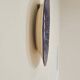 Decorative plate in glazed earthenware HB Quimper with ethnic patterns.