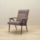Grey armchair, Italian design, 1970s, production: Italy
