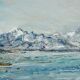 Alexander Michael - Lake Chiemsee in Bavaria oil on canvas 1982