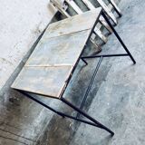 Patinated workbench