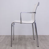 Bigframe 44/440 chair from alias with armrests and mesh white