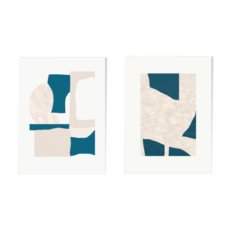 Set of 2 art prints, Arche