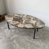 1950s Madagascar aragonite coffee table