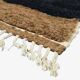 Contemporary brown and black rug - 10.1 x 6.7 ft / 307 x 205 cm