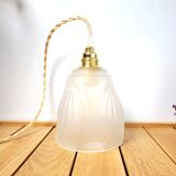 Pair of old globe walking lamps