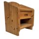 Vintage set of two pine wood bedside tables