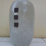 Ancient and large Asian vase, glazed ceramics.