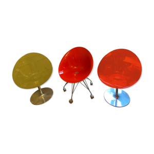 Lot de trois chaises