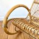 Rocking chair rattan Rohe Noordwolde 60s or rocking chair