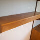 Teak light unit for fm wall system by kai kristiansen