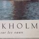 Old poster Stockholm - Photo Lars Ryde 1950's