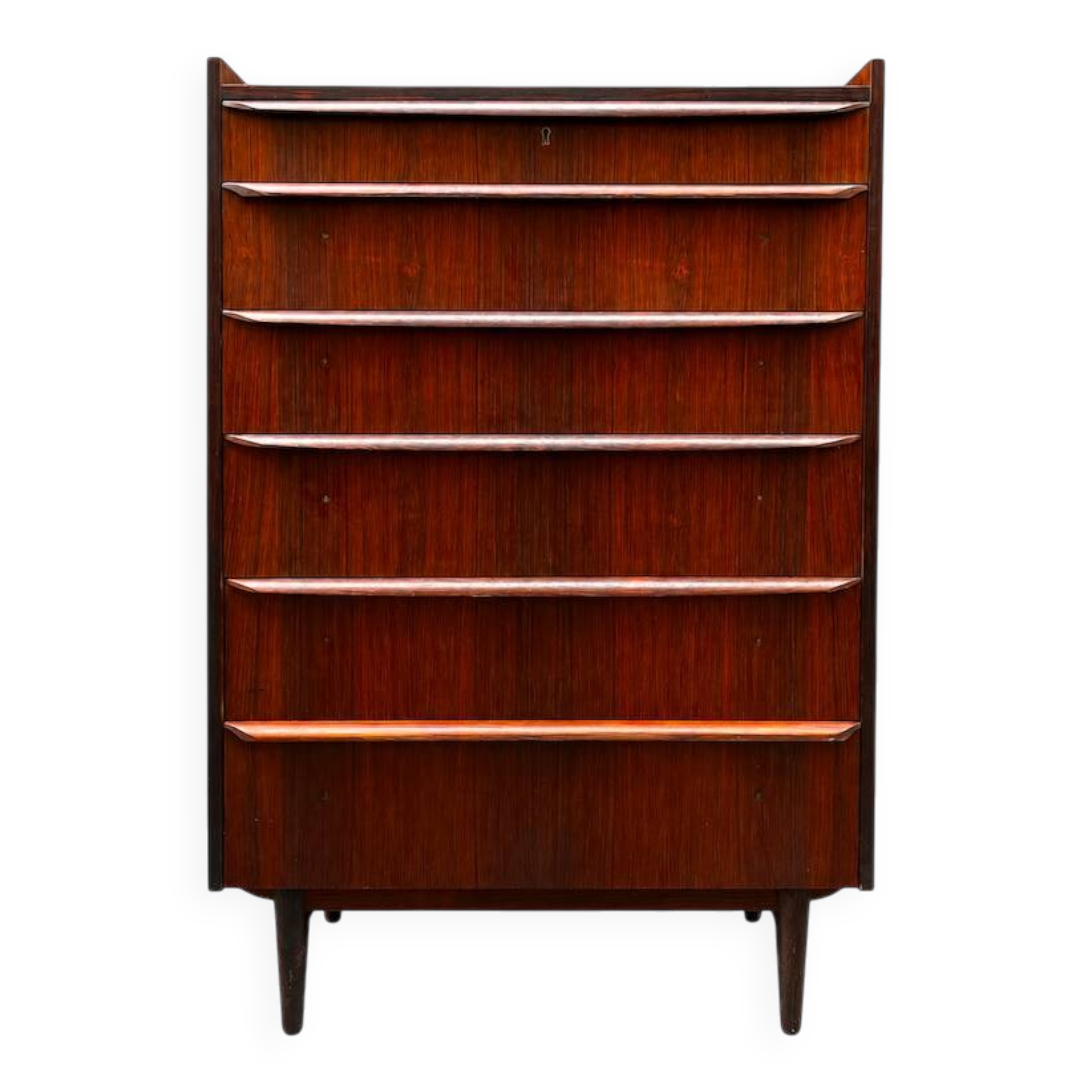 Weekly chest of drawers in rosewood