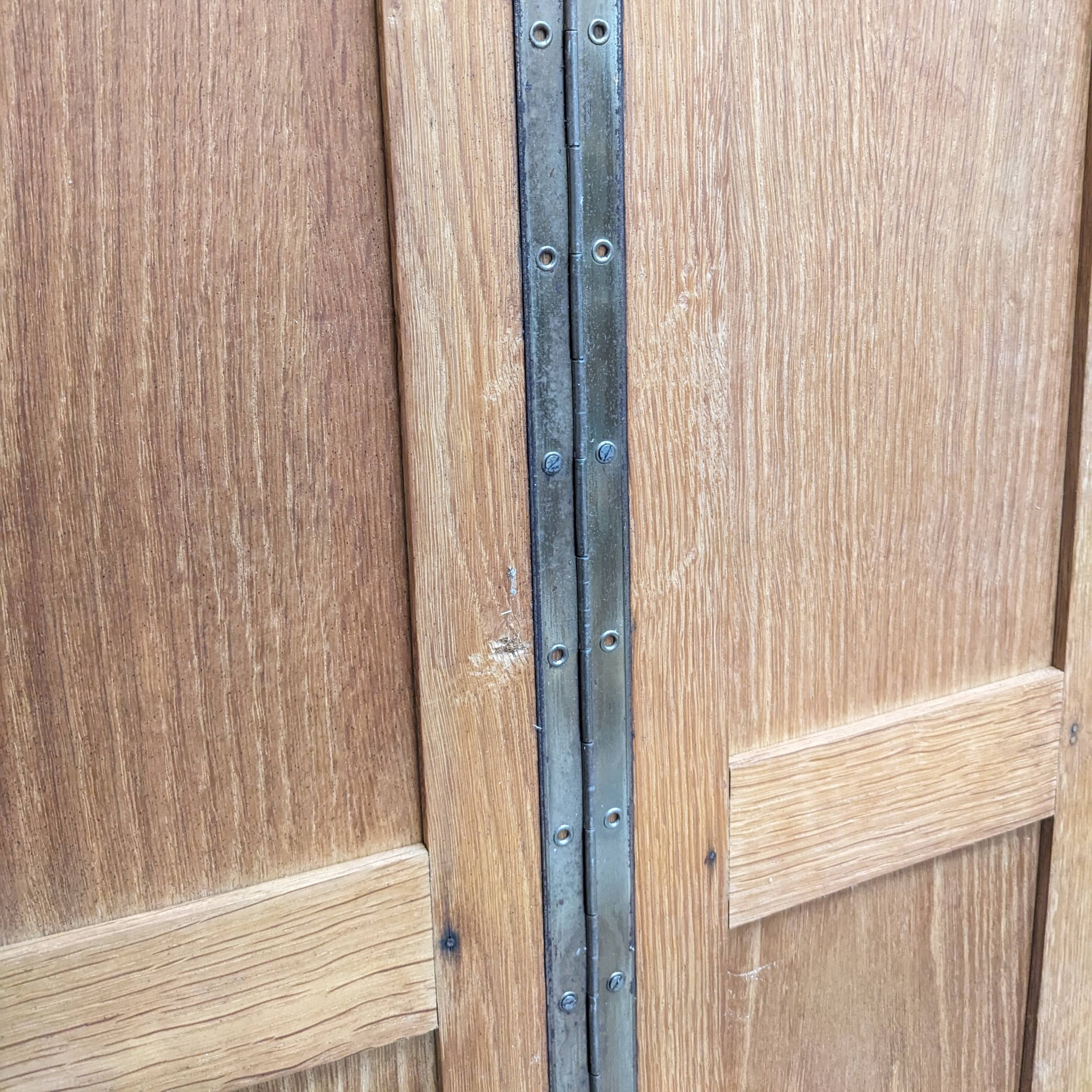 Vintage oak shutter