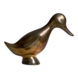 Canard vintage en laiton