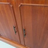 Vintage teak storage bookcase from the 60s