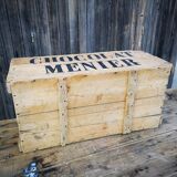 Old transport crate Chocolat Meunier