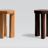 Walnut stool