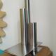 Soliflore, vase, en inox Letang Rémy, modèle rare