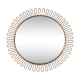 Miroir soleil dentelle de métal