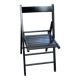 Chaise scandinave pliable cannée 1990