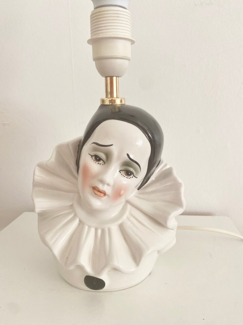 Vintage Pierrot lamp