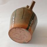 Glazed stoneware jug with drips