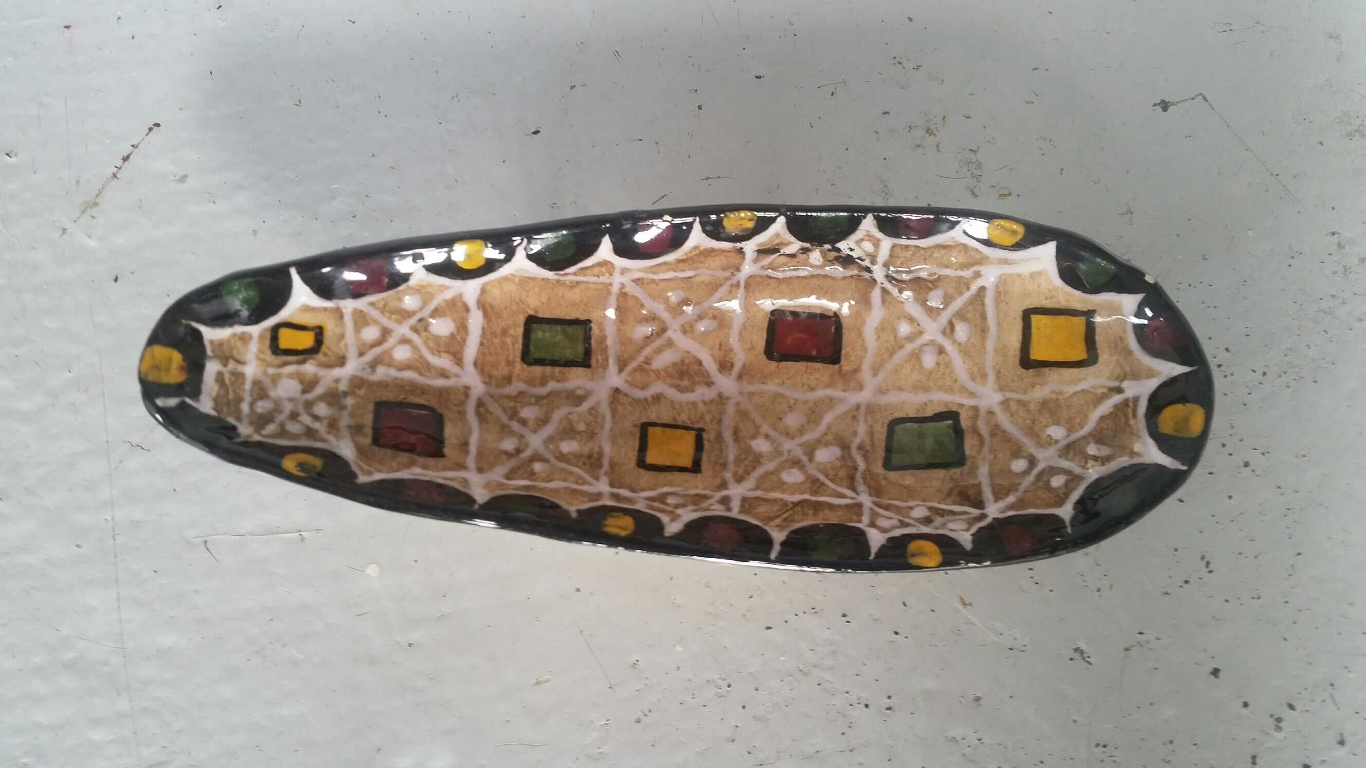 Pocket trays in ceramaic years 50-60