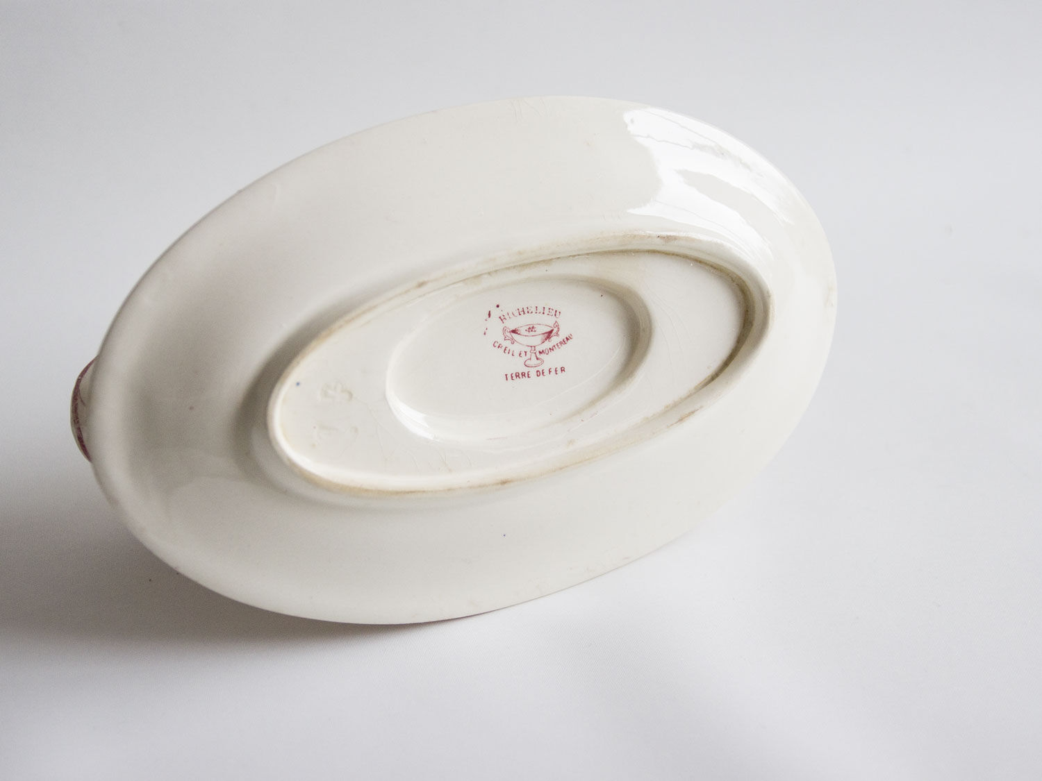Gravy boat Creil - Montereau