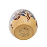 Vase Art deco Lunéville "Galeries Lafayette" with floral decoration