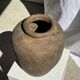 Borneo vase in beige terracotta H35 D23