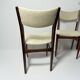 Set of 4 1950s Scandinavian style chairs.