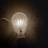 Wall lamps glass shells barovier toso murano