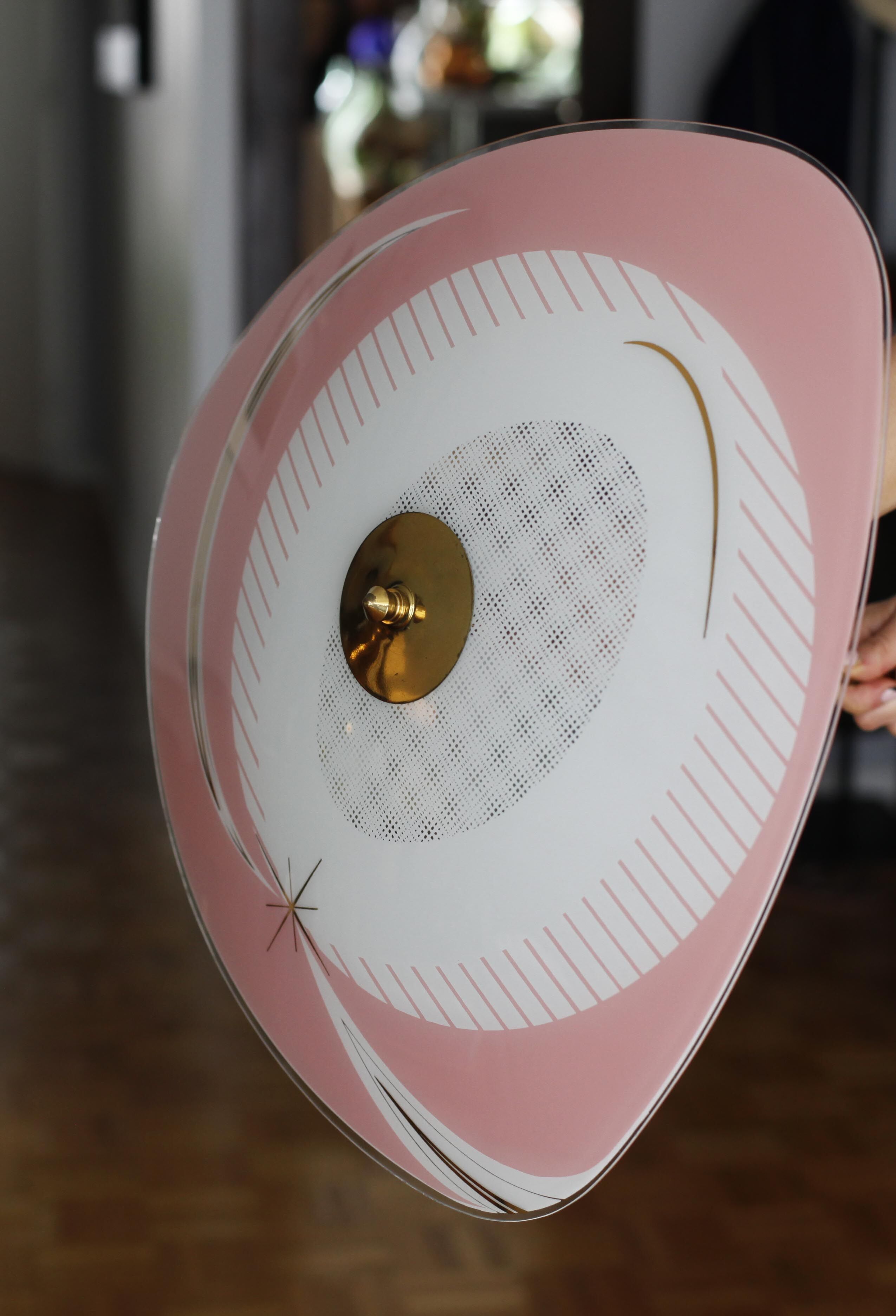 Suspension space age atomic vintage design