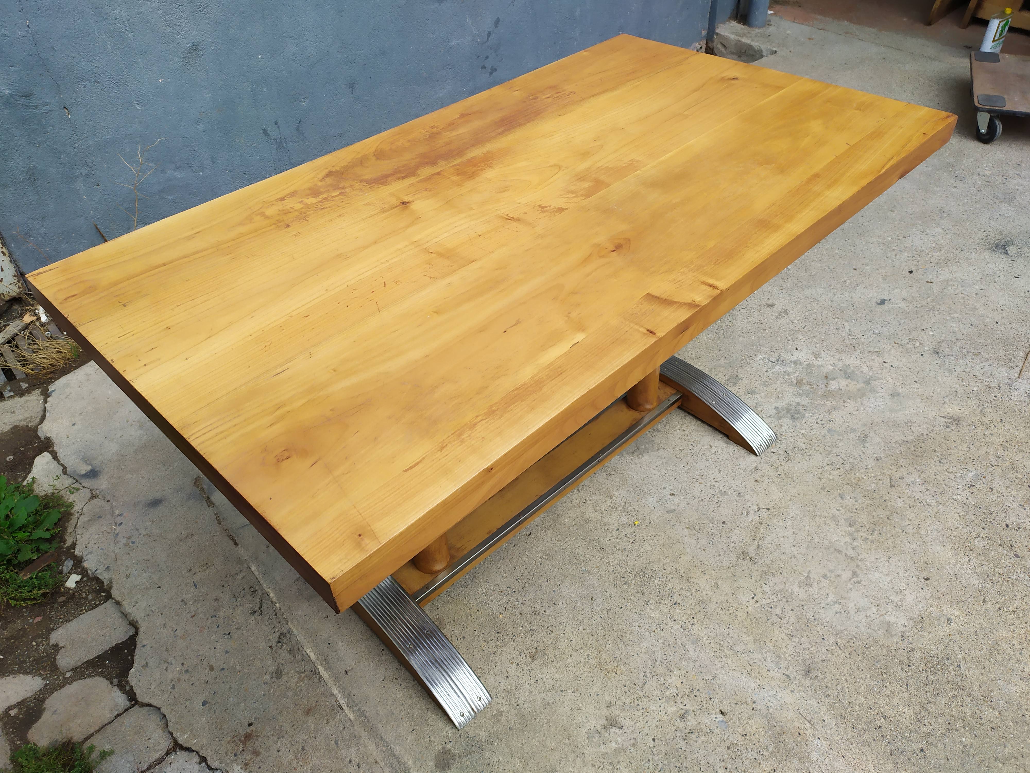 Wooden bistro table 1930