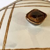 Ceramic vegetable dish from Lunéville-Badonviller