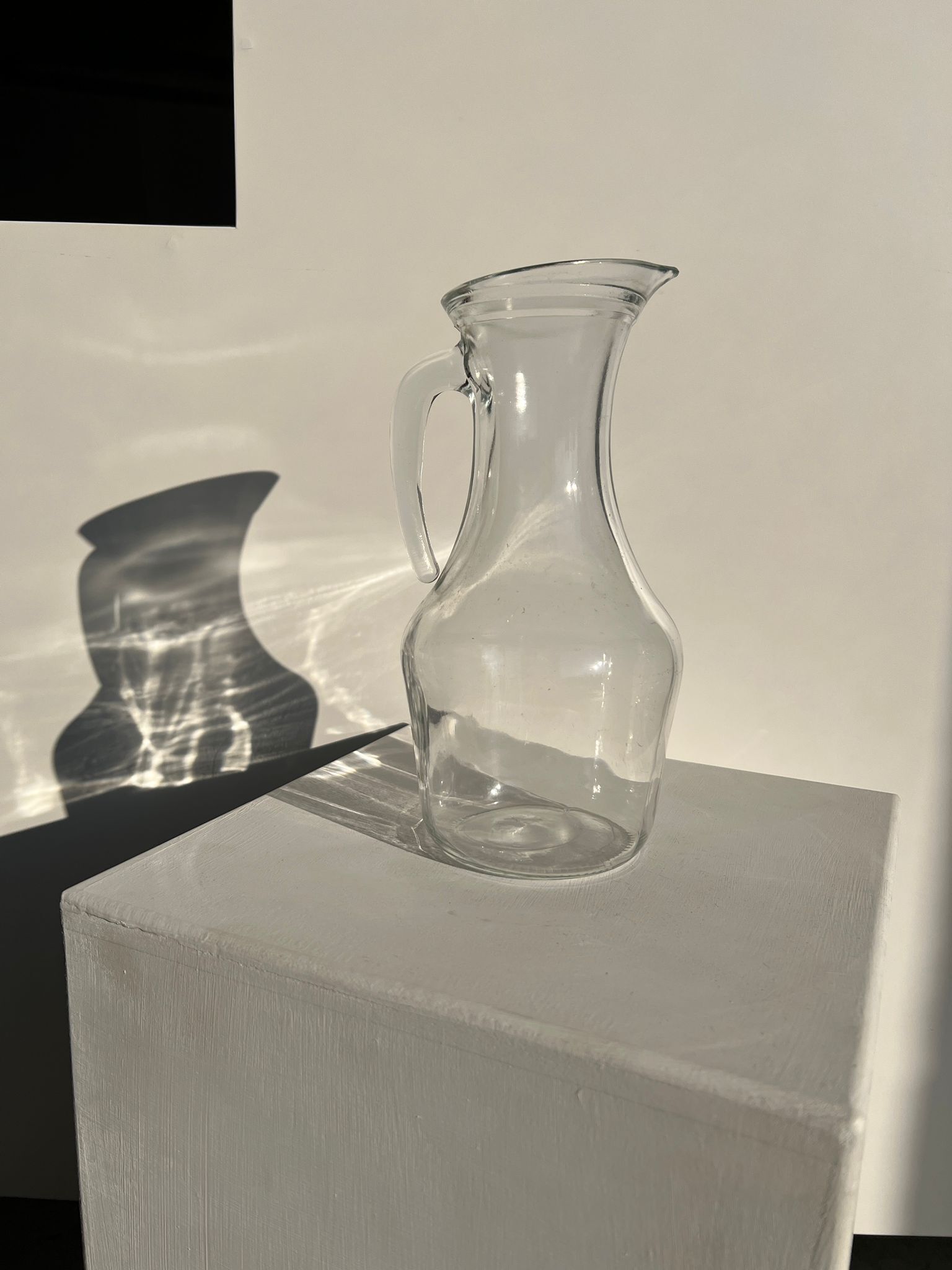 Vintage water decanter H: 25cm