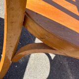Set of four bistro chairs