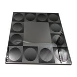 Optique art mirror in the style of victor vasarely