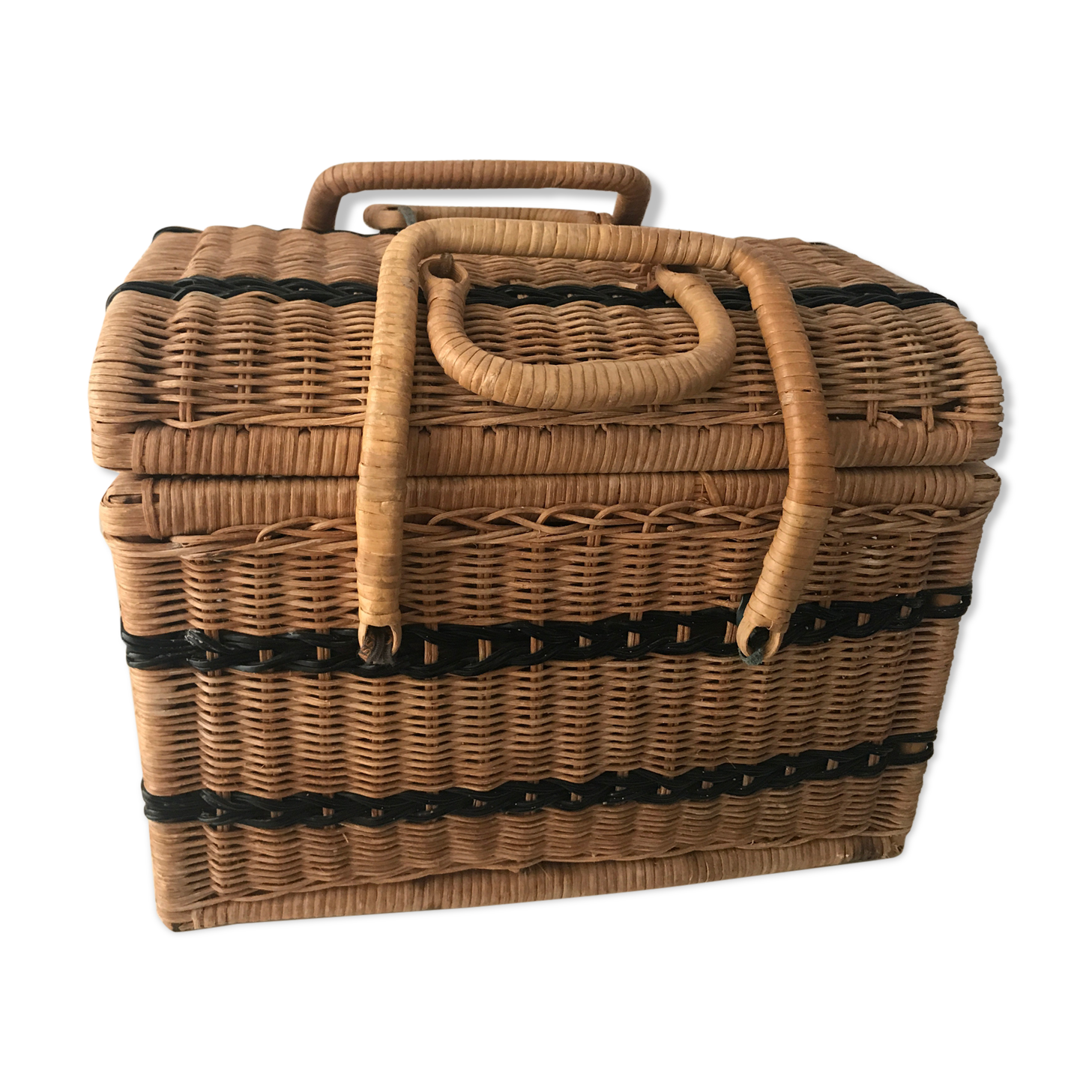 Rattan wicker case