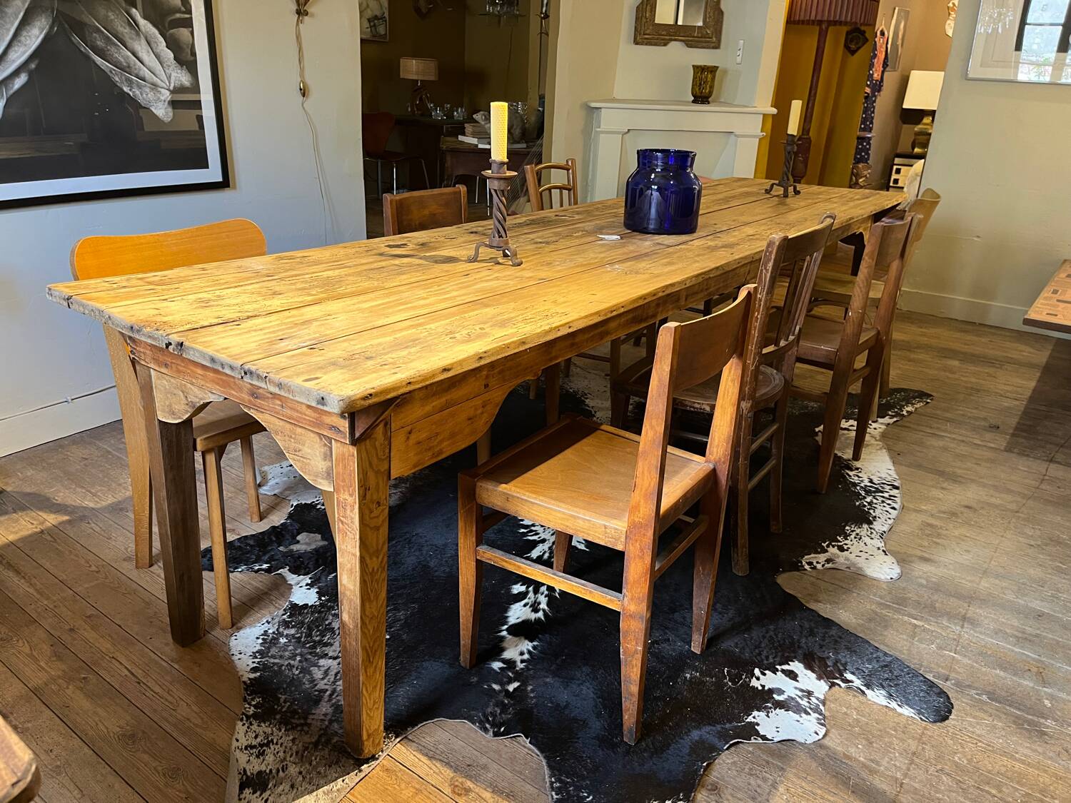 Large farmhouse table