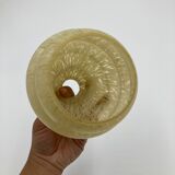 Yellow Clichy glass globe