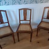 Chaises en cannage
