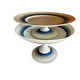 Raynaud Limoges Porcelain Fruit Bowls