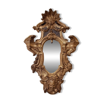 XIX tabernacle mirror 81 x 65
