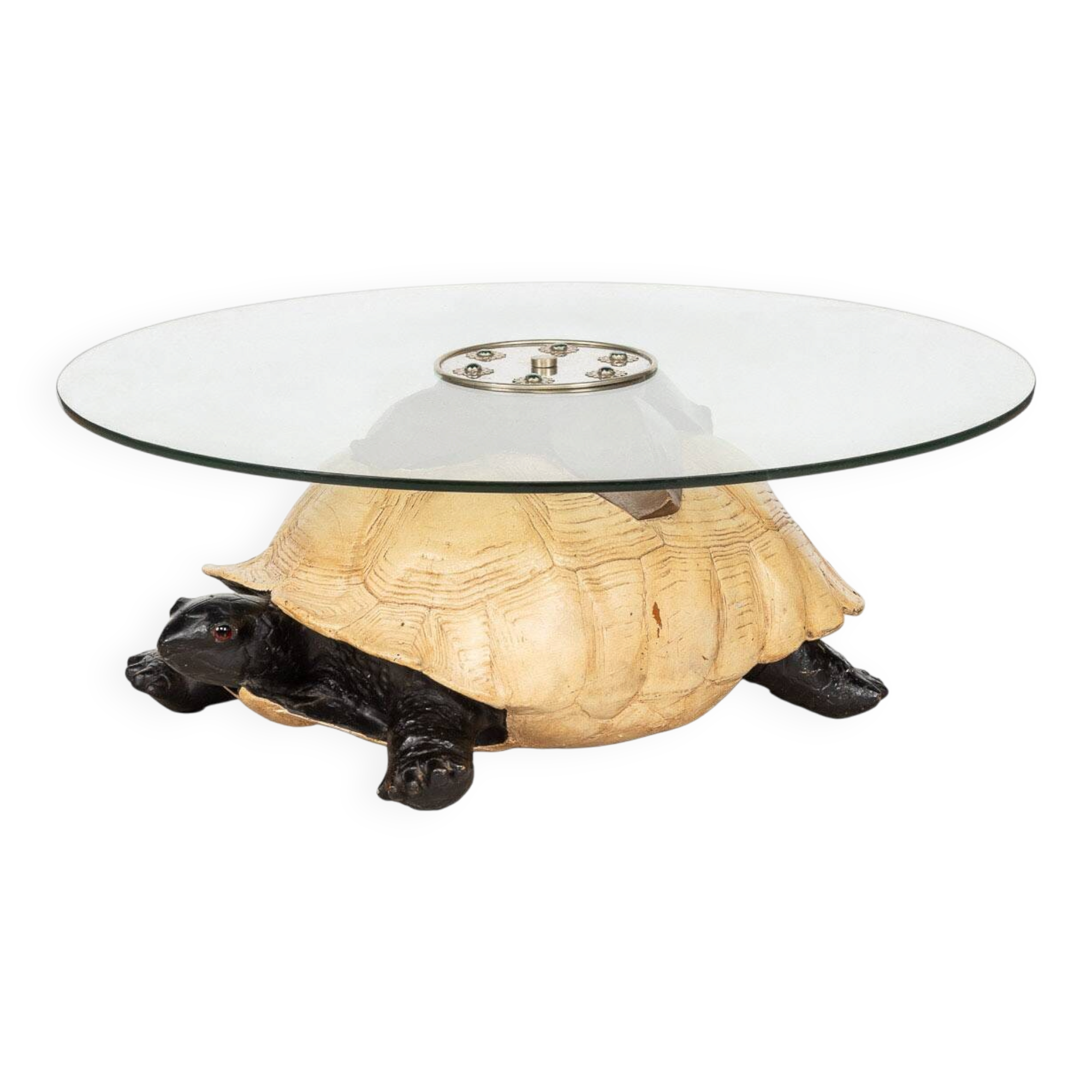 TABLE BASSE INUSITÉE EN FORME DE TORTUE PAR ANTHONY REDMILE, LONDRES