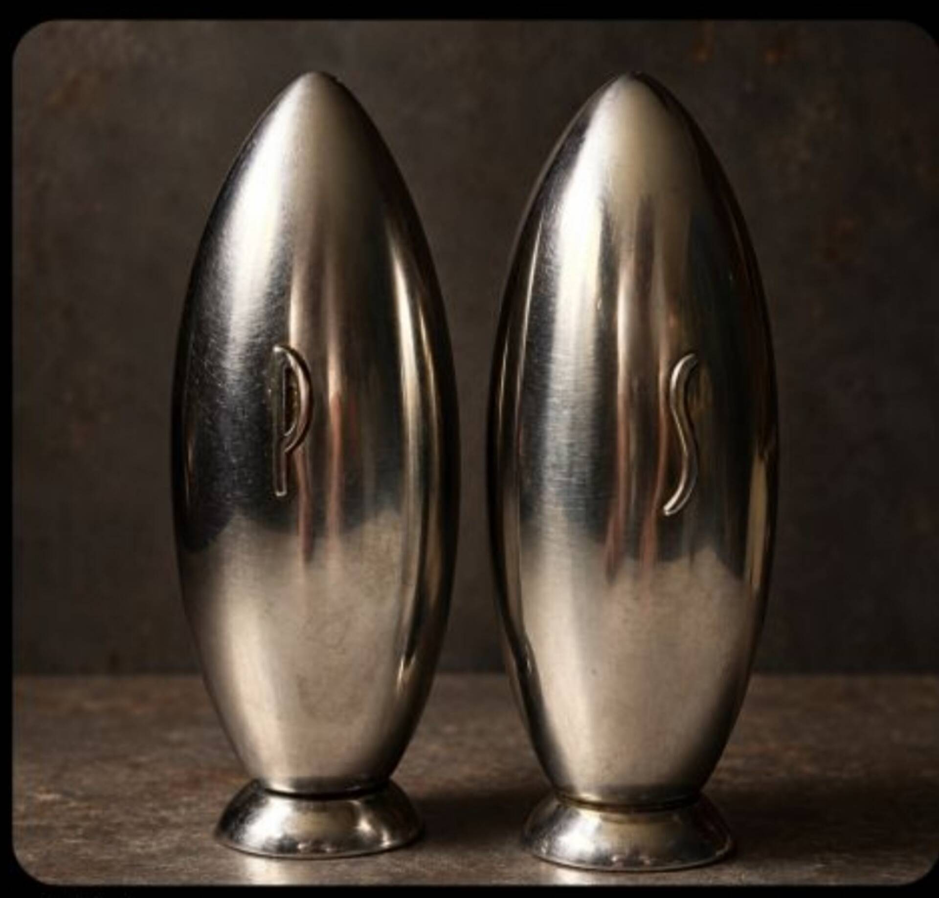 Jens Harald Quistgaard for Dansk Designs — Pair of Salt & Pepper Shake