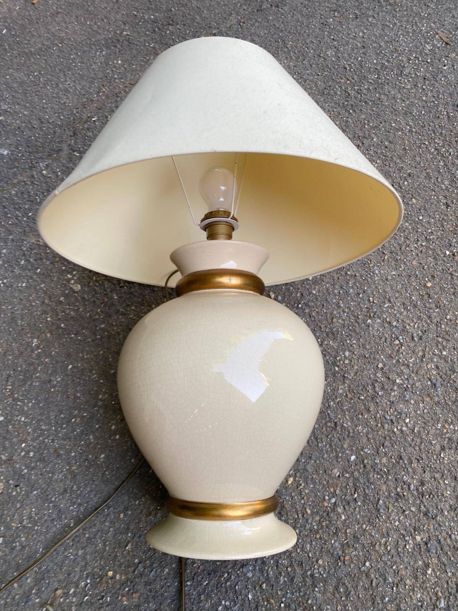 1960s lamp by Maison Le Dauphin of France