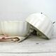 2 Digoin white ceramic milk coffee bowls