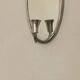 Pair of Swedish Tin Wall Sconces, Mid-Century Style with Mirror by Svenskt - Tenn