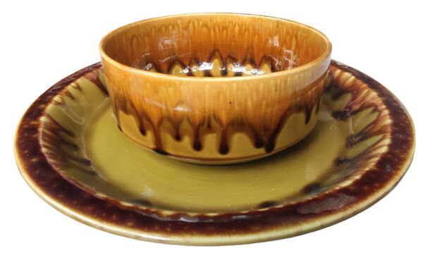 Ancien service vaisselle à fondue Gien